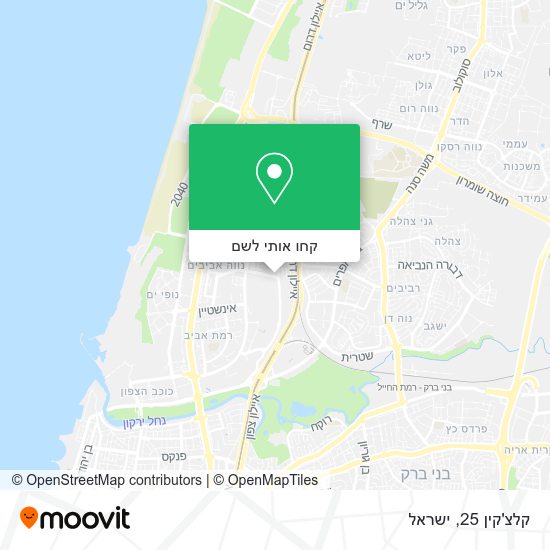 מפת קלצ'קין 25