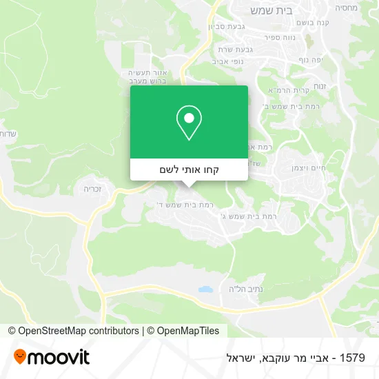 מפת 1579 - אביי מר עוקבא