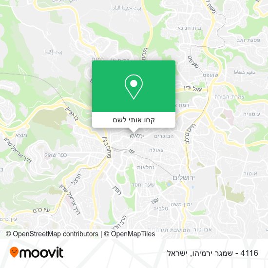 מפת 4116 - שמגר ירמיהו