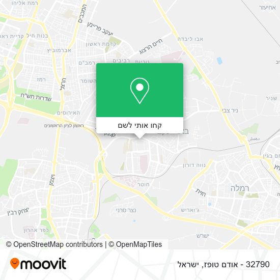 מפת 32790 - אודם טופז