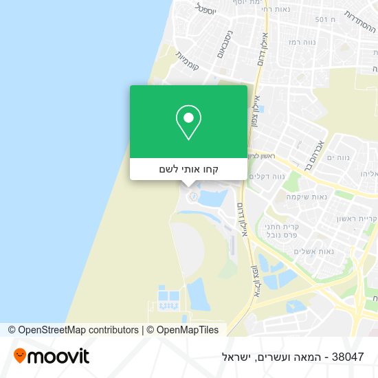 מפת 38047 - המאה ועשרים