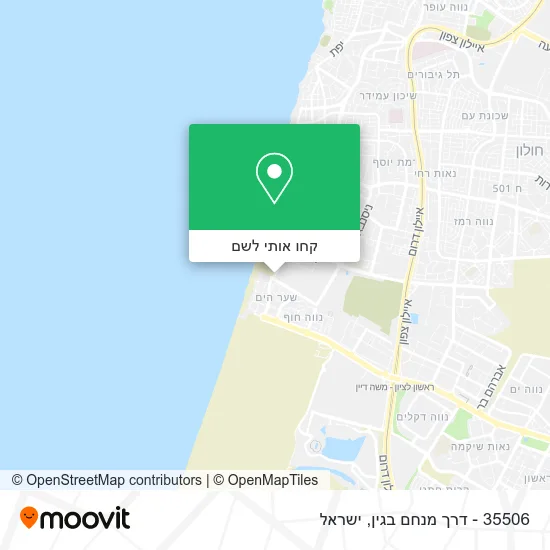 מפת 35506 - דרך מנחם בגין