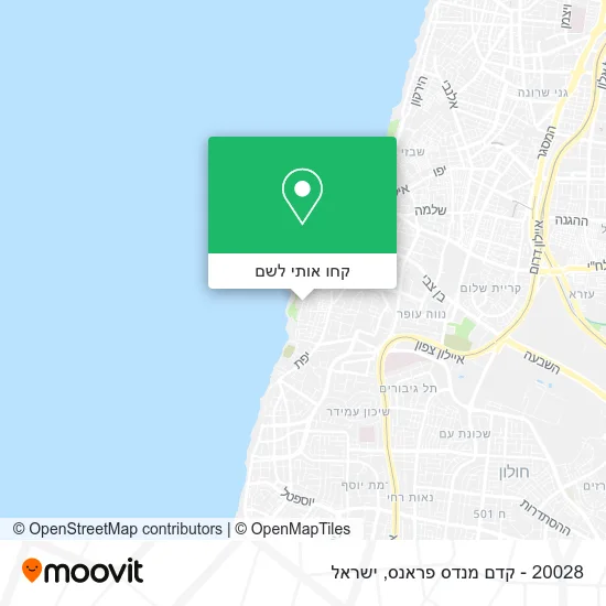 מפת 20028 - קדם מנדס פראנס