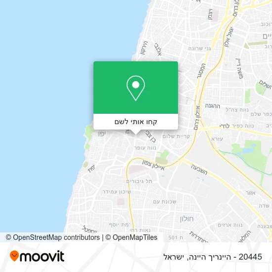 מפת 20445 - היינריך היינה