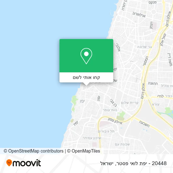 מפת 20448 - יפת לואי פסטר