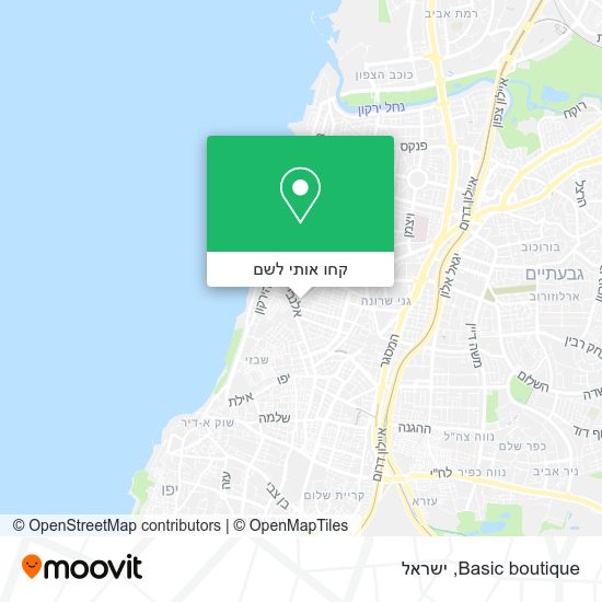 מפת Basic boutique