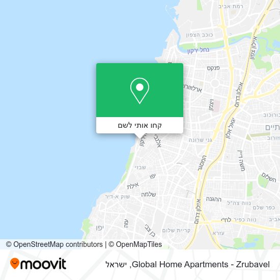 מפת Global Home Apartments - Zrubavel