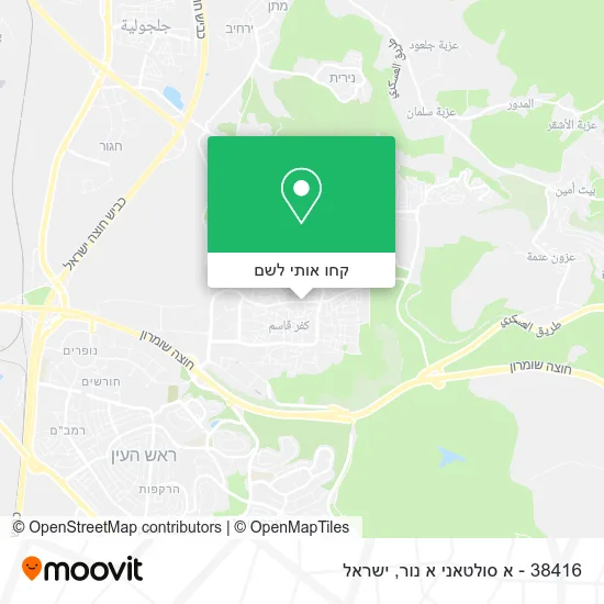 מפת 38416 - א סולטאני א נור