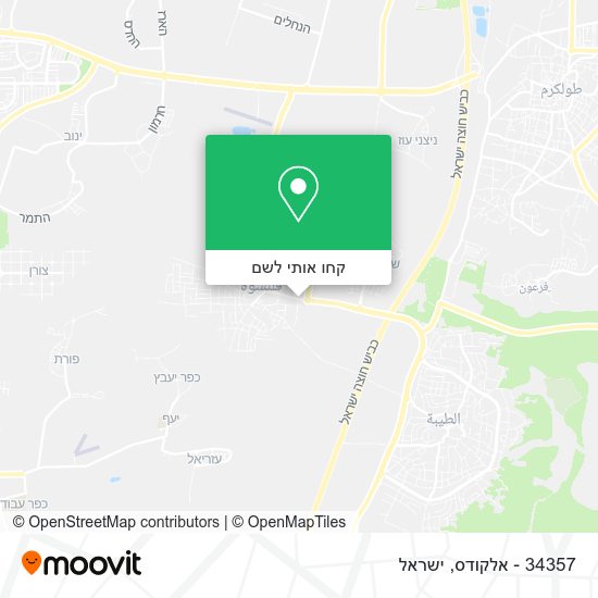 מפת 34357 - אלקודס