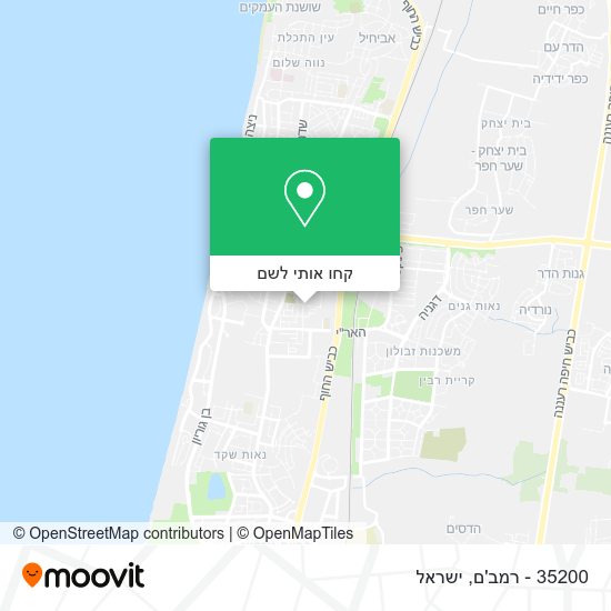 מפת 35200 - רמב'ם