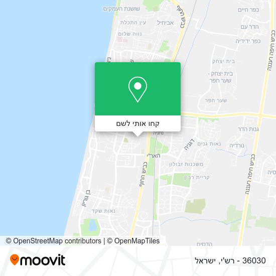מפת 36030 - רש'י