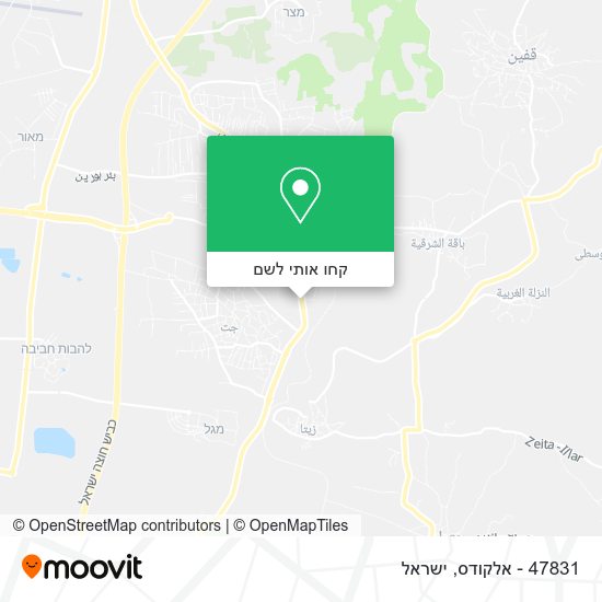מפת 47831 - אלקודס