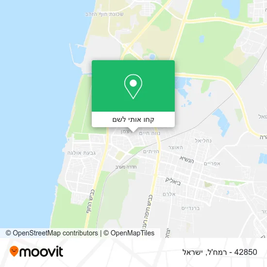 מפת 42850 - רמח'ל