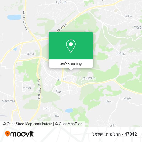 מפת 47942 - החלומות