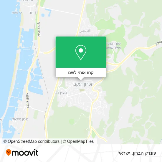 מפת פונדק הברון