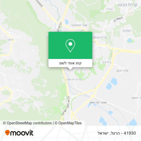 מפת 41930 - הרצל