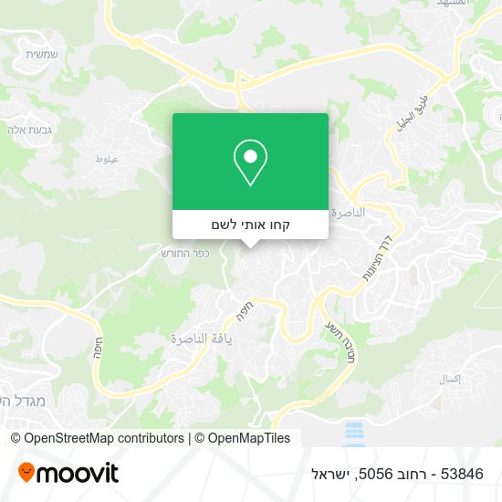 מפת 53846 - רחוב 5056