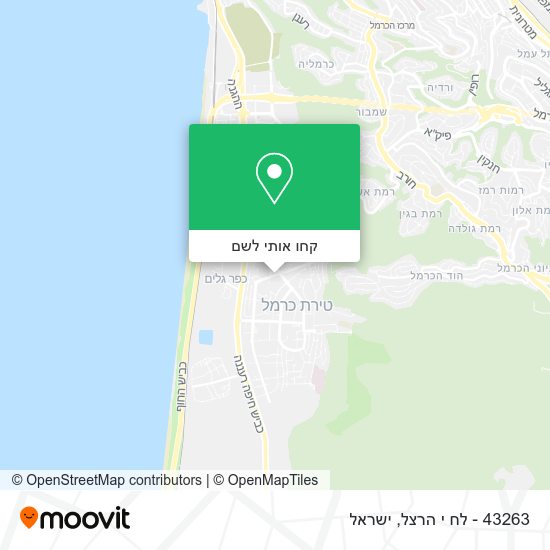 מפת 43263 - לח י הרצל
