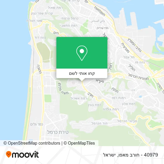 מפת 40979 - חורב מאפו