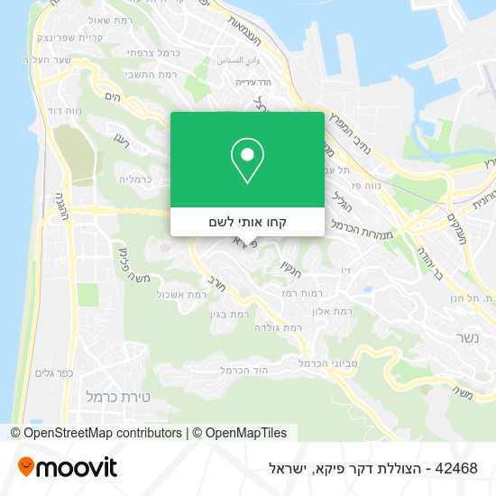 מפת 42468 - הצוללת דקר פיקא