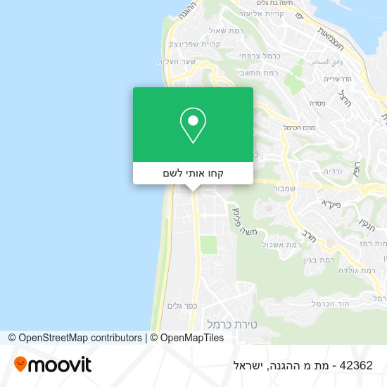 מפת 42362 - מת מ ההגנה