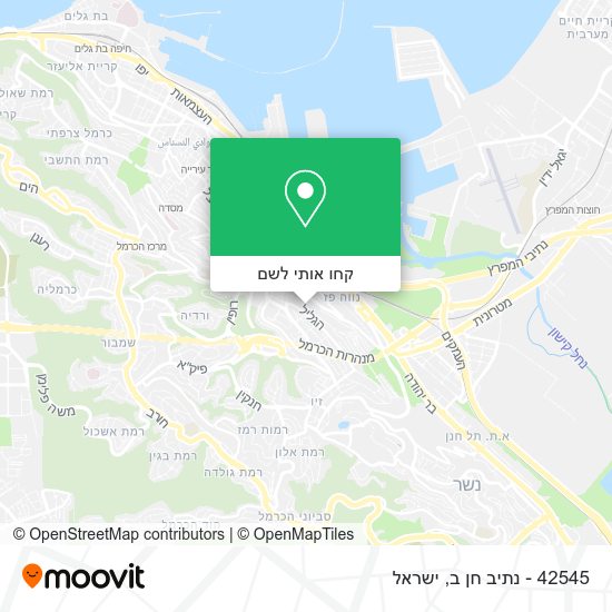 מפת 42545 - נתיב חן ב