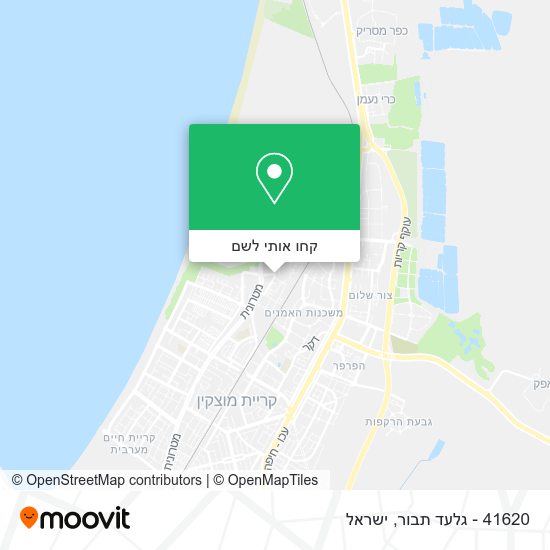 מפת 41620 - גלעד תבור