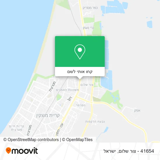מפת 41654 - צור שלום