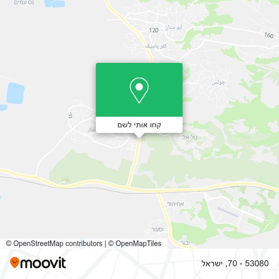 מפת 53080 - 70