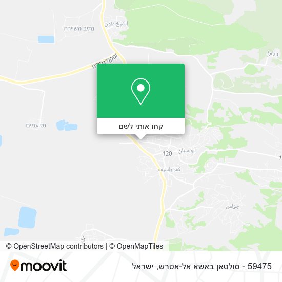 מפת 59475 - סולטאן באשא אל-אטרש