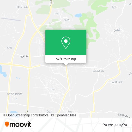 מפת אלקודס