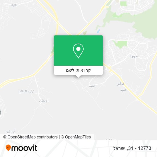 מפת 12773 - 31