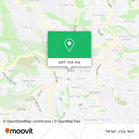 מפת זכאי ובניו