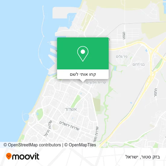 מפת בזק סטור