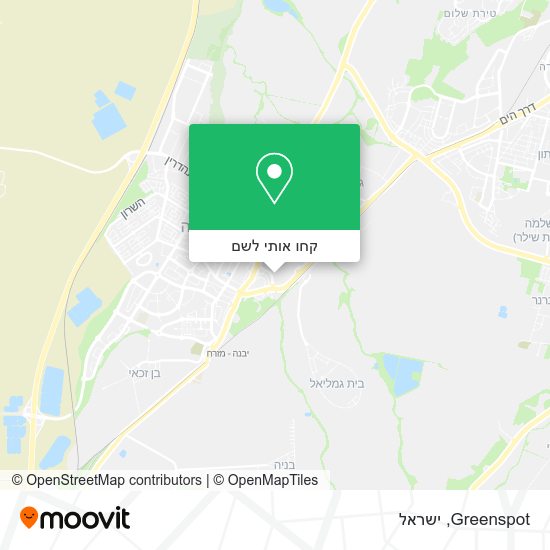 מפת Greenspot