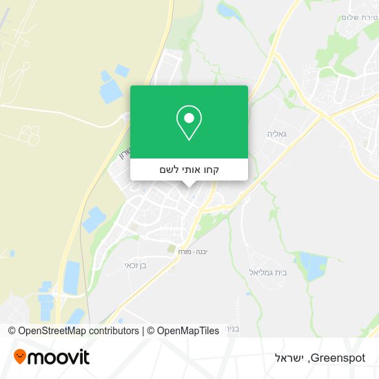 מפת Greenspot