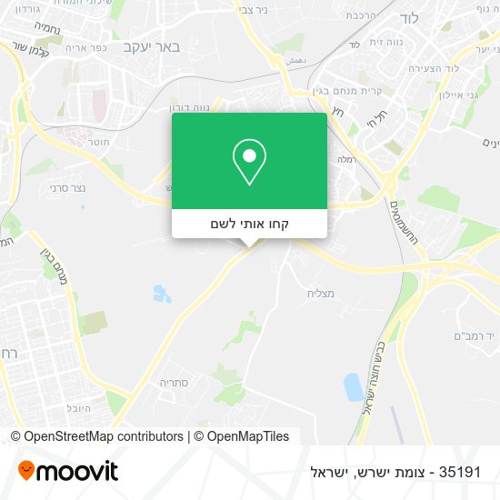 מפת 35191 - צומת ישרש