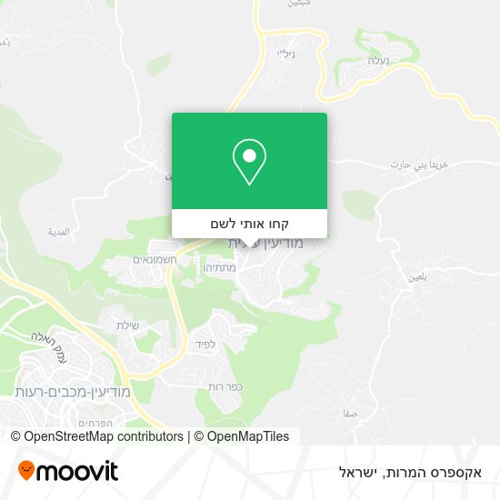 מפת אקספרס המרות