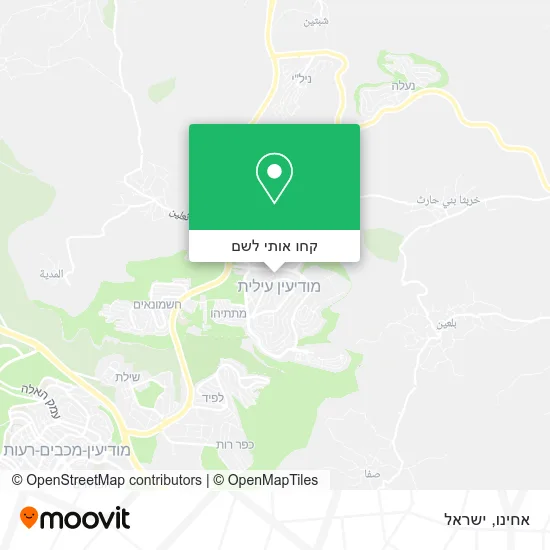 מפת אחינו