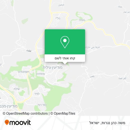 מפת משה כהן נגרות
