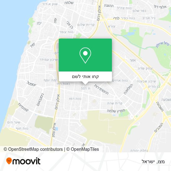 מפת מצו