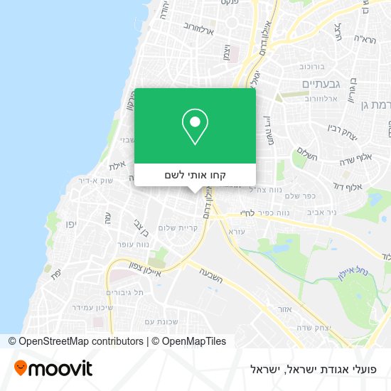 מפת פועלי אגודת ישראל