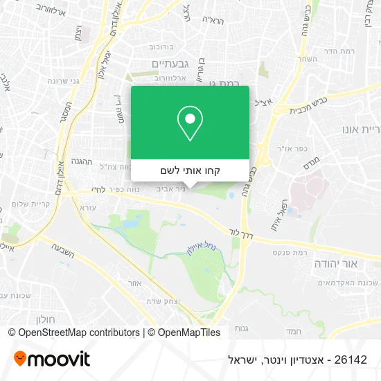 מפת 26142 - אצטדיון וינטר