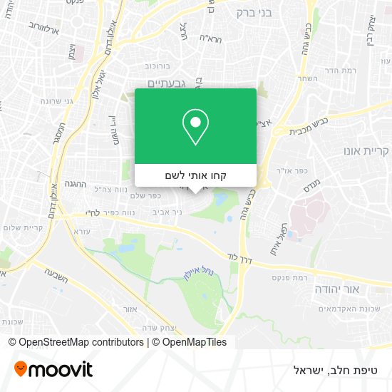מפת טיפת חלב