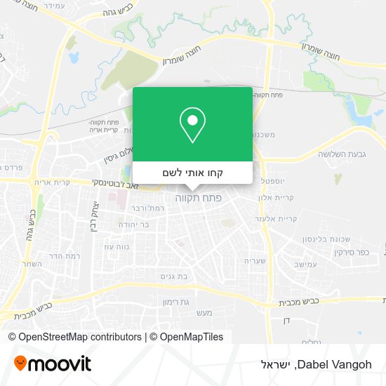 מפת Dabel Vangoh