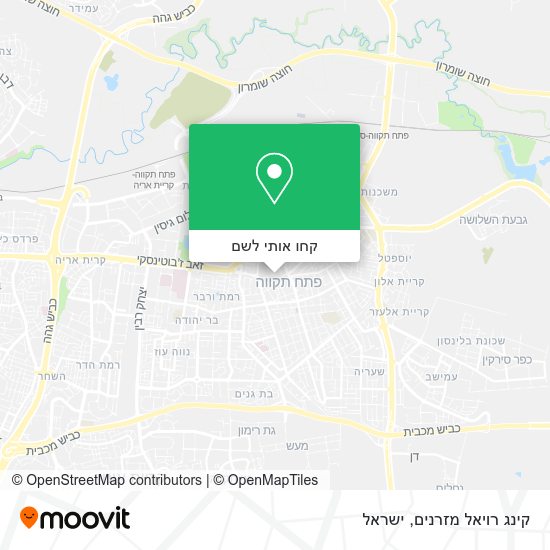 מפת קינג רויאל מזרנים