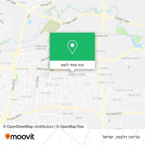 מפת ונדיטה וילונות