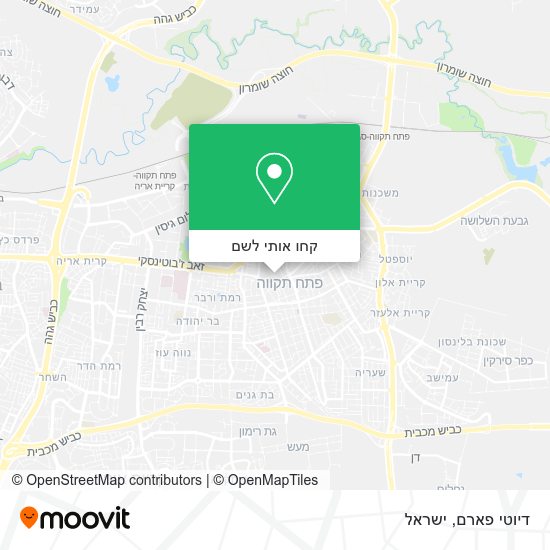 מפת דיוטי פארם