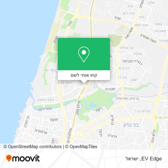 מפת EV Edge