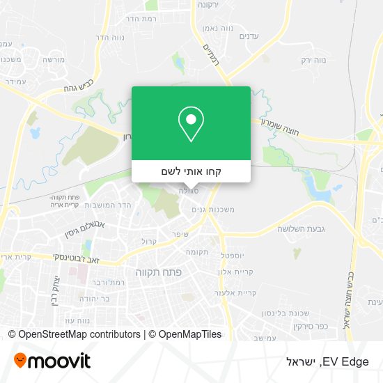 מפת EV Edge